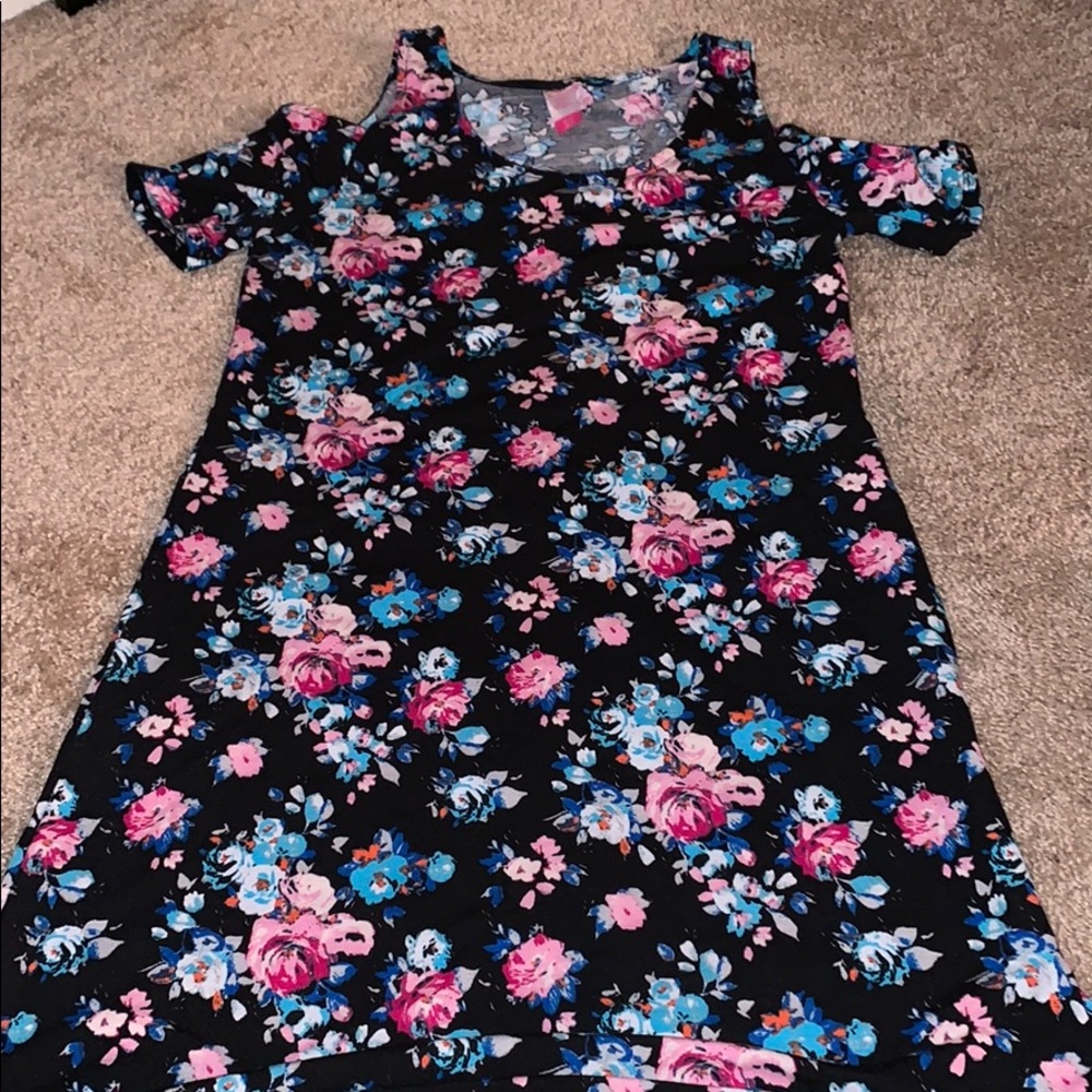 cute open shoulder dress